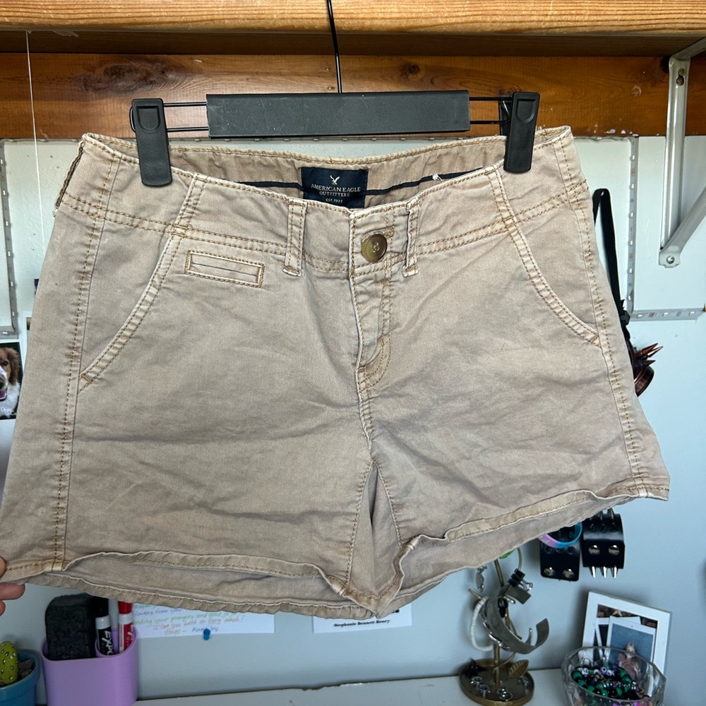 American Eagle Outfitters Tan Shorts